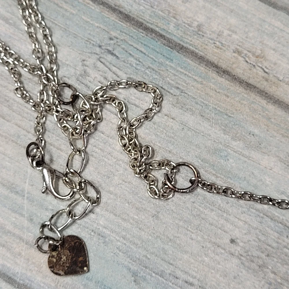Girly Silver Necklaces.